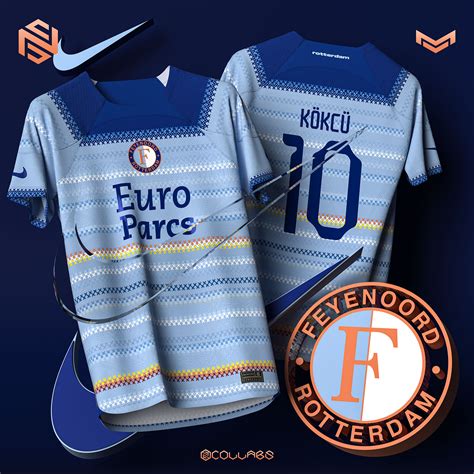 feijenoord nike voetbalshirt